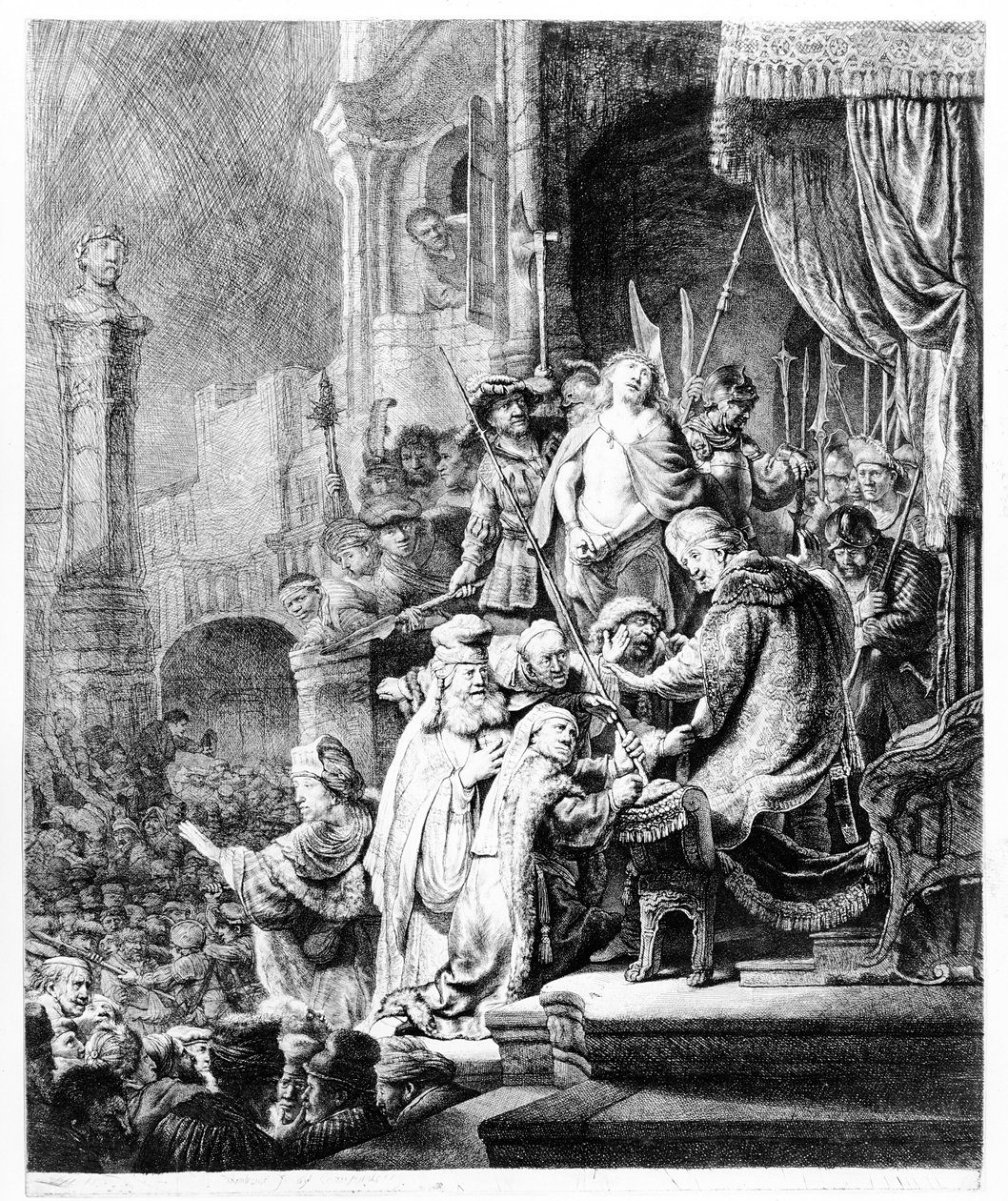 Het Oordeel van Christus door Rembrandt van Rijn