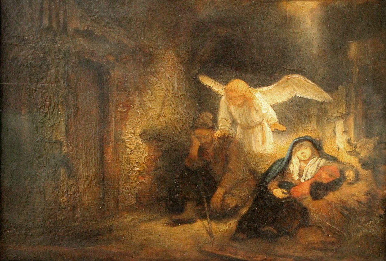 Droom van Jozef door Rembrandt van Rijn