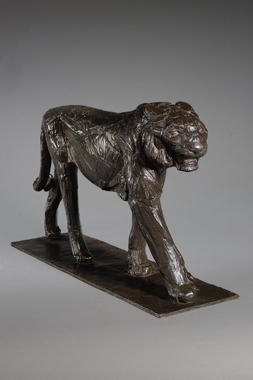 Grote Koninklijke Tijger; Grand Tigre Royal, ca. 1913 door Rembrandt Bugatti