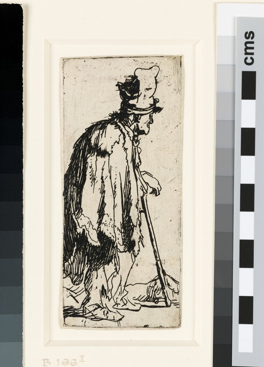 Bedelaar met een misvormde hand, c.1629 door Rembrandt van Rijn