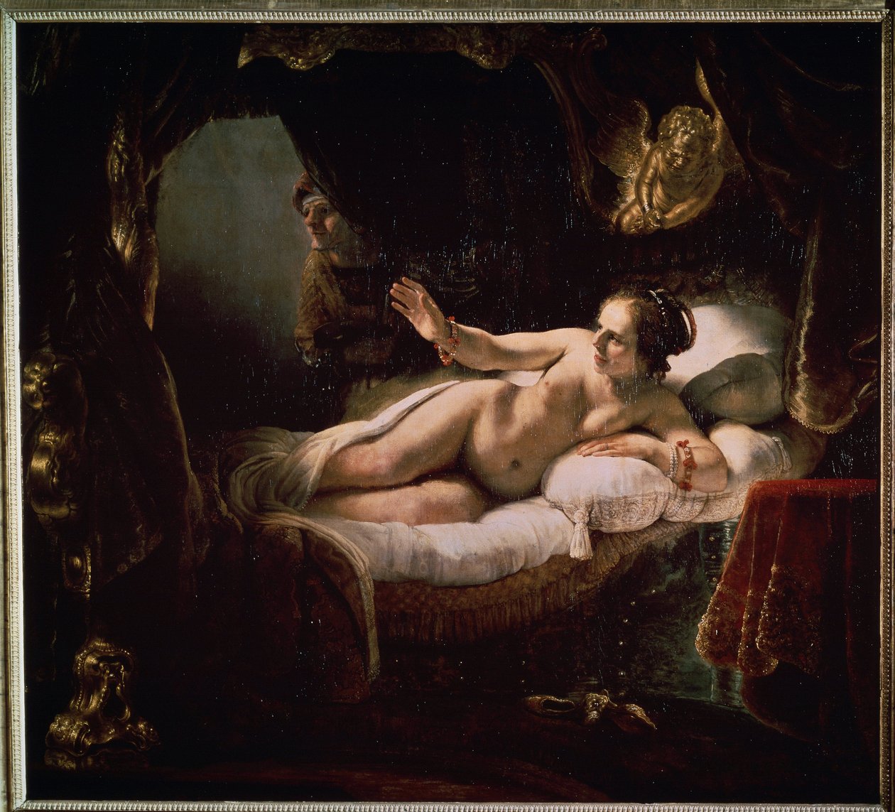 Danaë door Rembrandt Harmensz. van Rijn