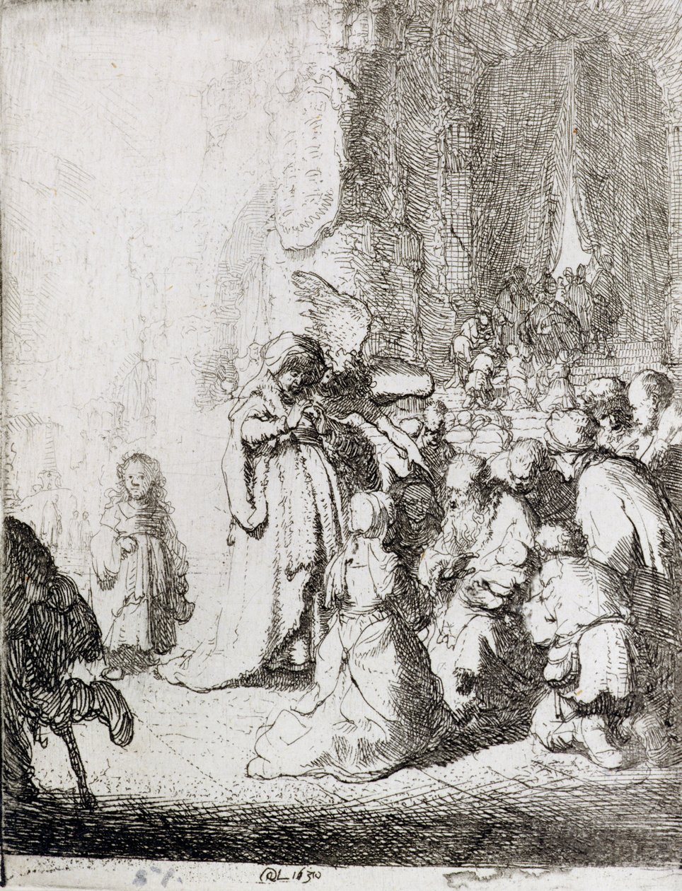 Presentatie in de Tempel door Rembrandt van Rijn