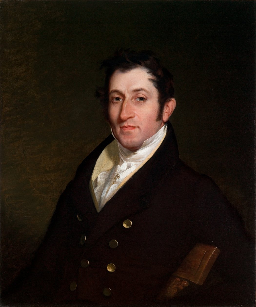Kolonel Mendes Cohen, ca. 1838 (olieverf op doek) door Rembrandt Peale