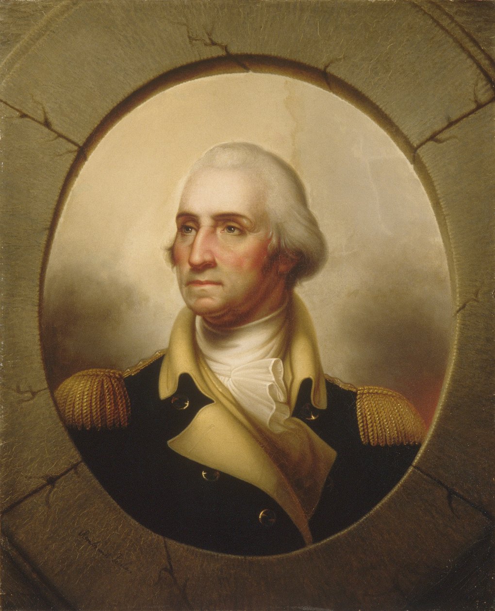 George Washington door Rembrandt Peale