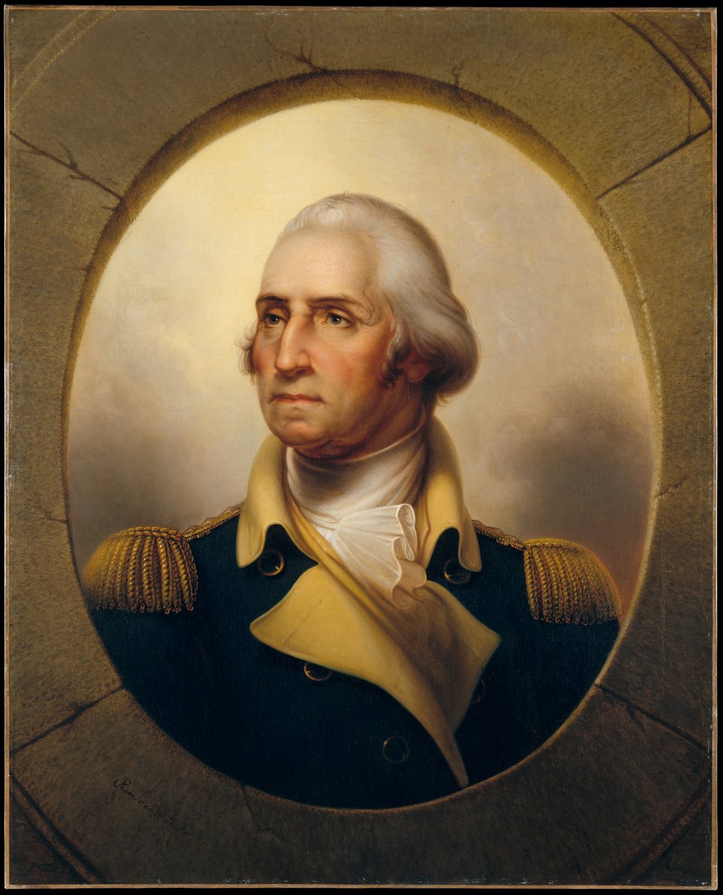 George Washington door Rembrandt Peale