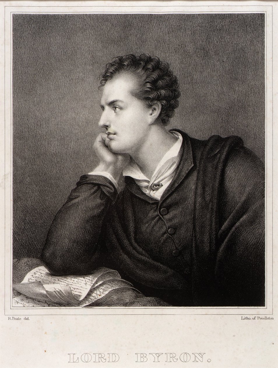 Lord Byron door Rembrandt Peale