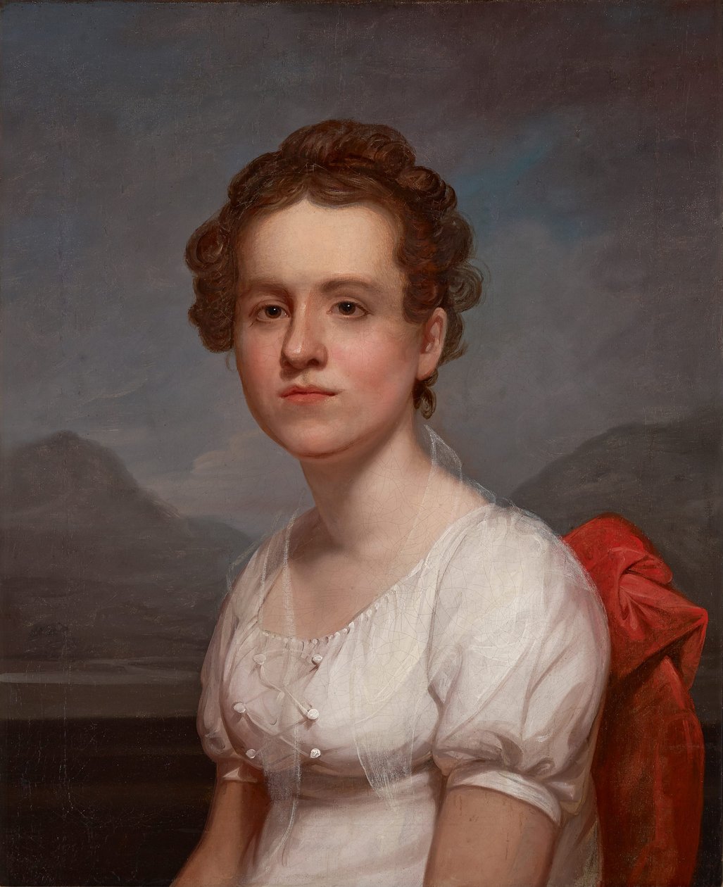 Portret van Helen Miller (mevrouw Charles G. McLean) door Rembrandt Peale