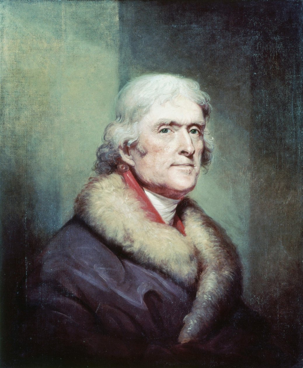 Portret van Thomas Jefferson (1743 - 1826) door Peale Rembrandt (1778 - 1860) door Rembrandt Peale