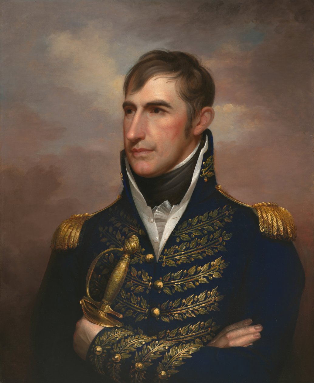 William Henry Harrison door Rembrandt Peale