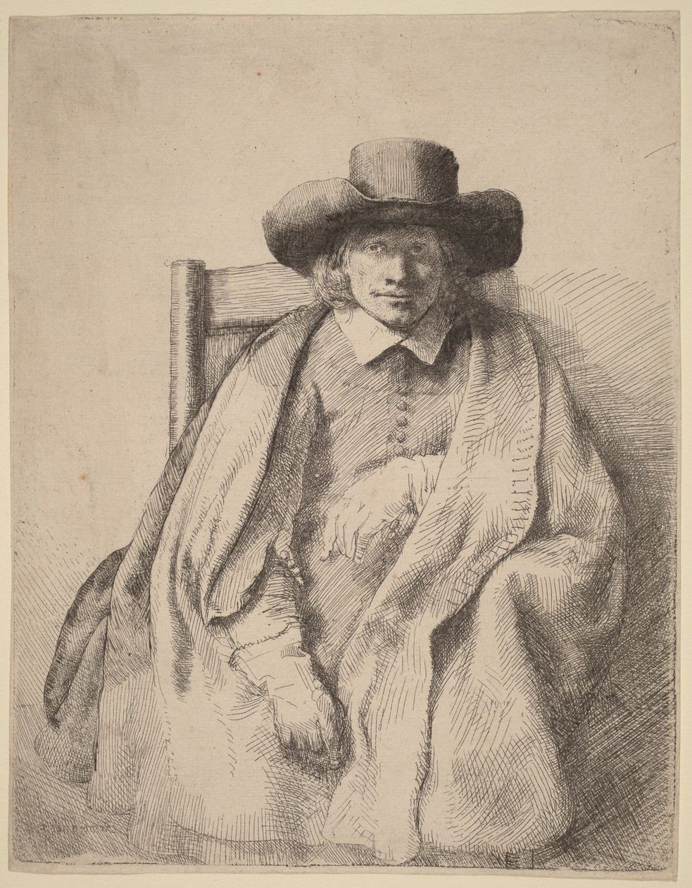 Clement de Jonghe door Rembrandt van Rijn
