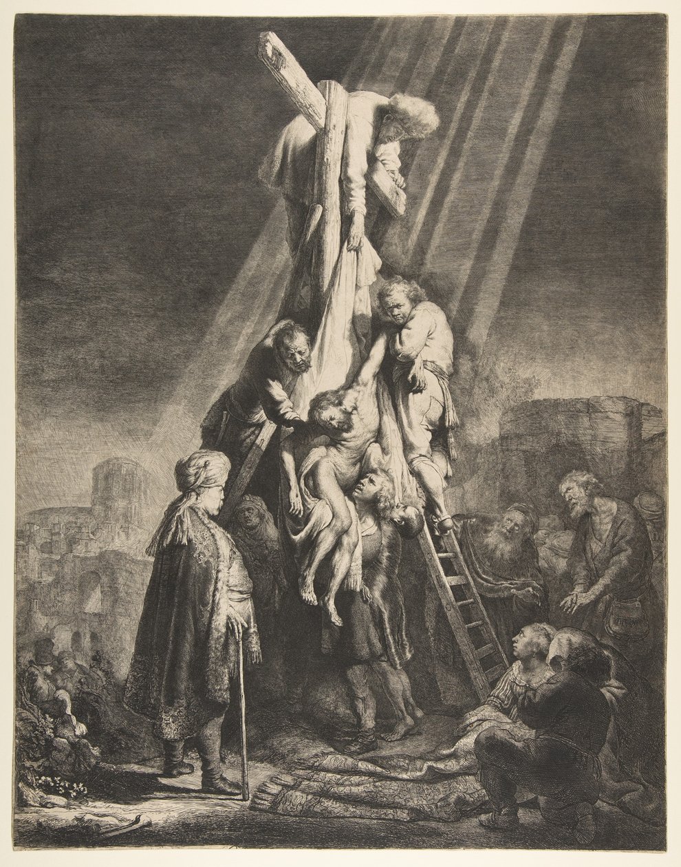 Kruisafneming, 1633 door Rembrandt van Rijn