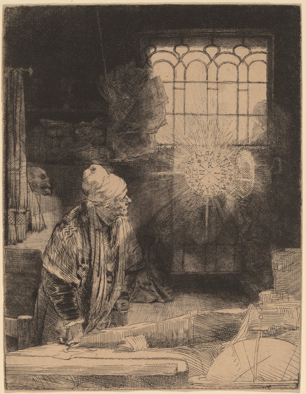Faust door Rembrandt van Rijn