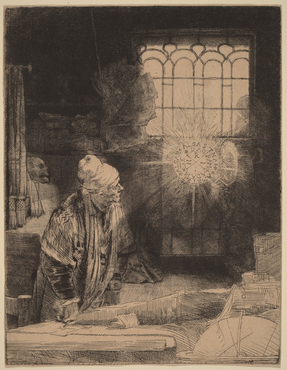 Faust door Rembrandt van Rijn