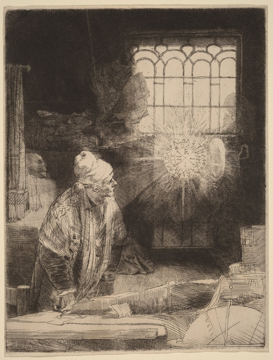 Faust door Rembrandt van Rijn