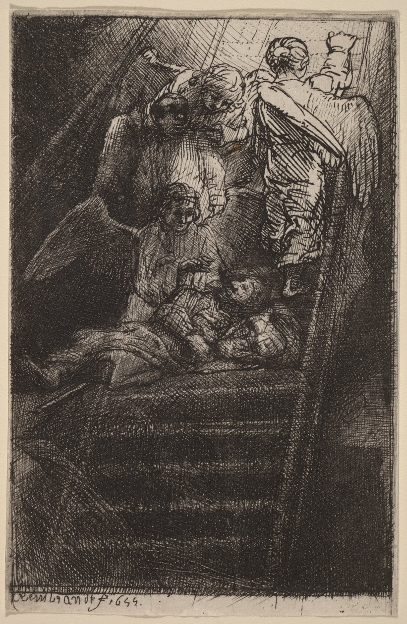 Jakobsladder door Rembrandt van Rijn