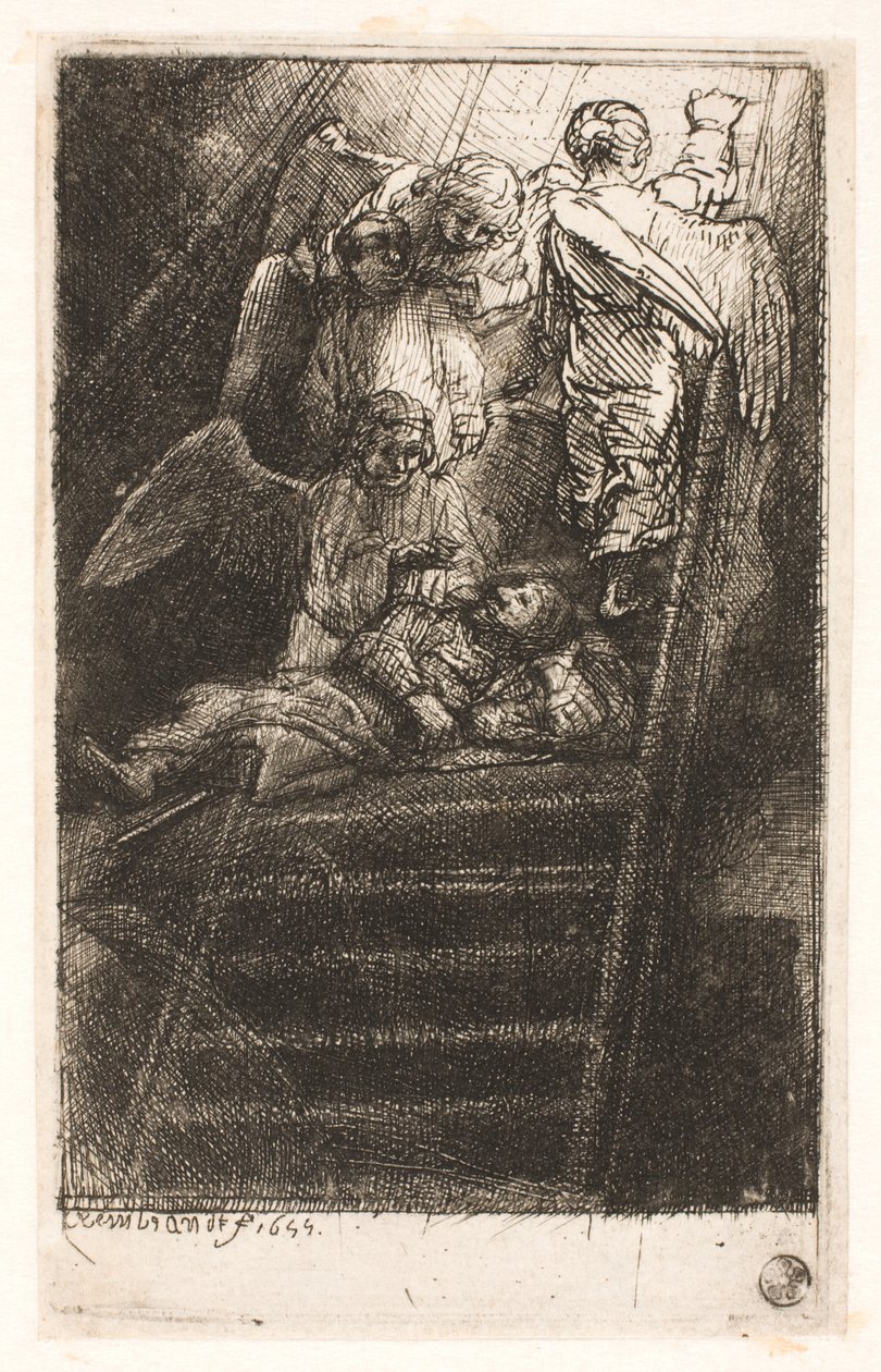 Jakobsladder door Rembrandt van Rijn