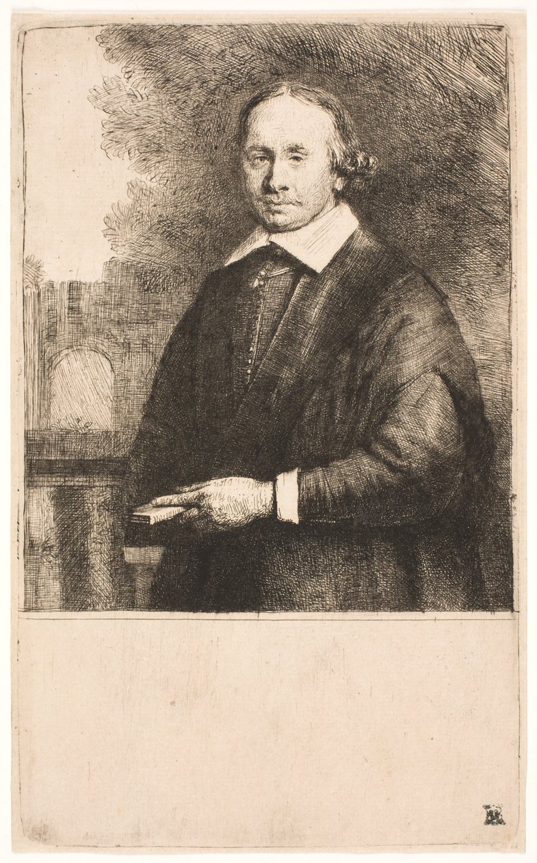 Jan Antonide van der Linden, Professor of medicine door Rembrandt van Rijn