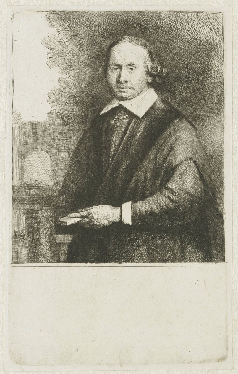 Jan Antonides van der Linden door Rembrandt van Rijn
