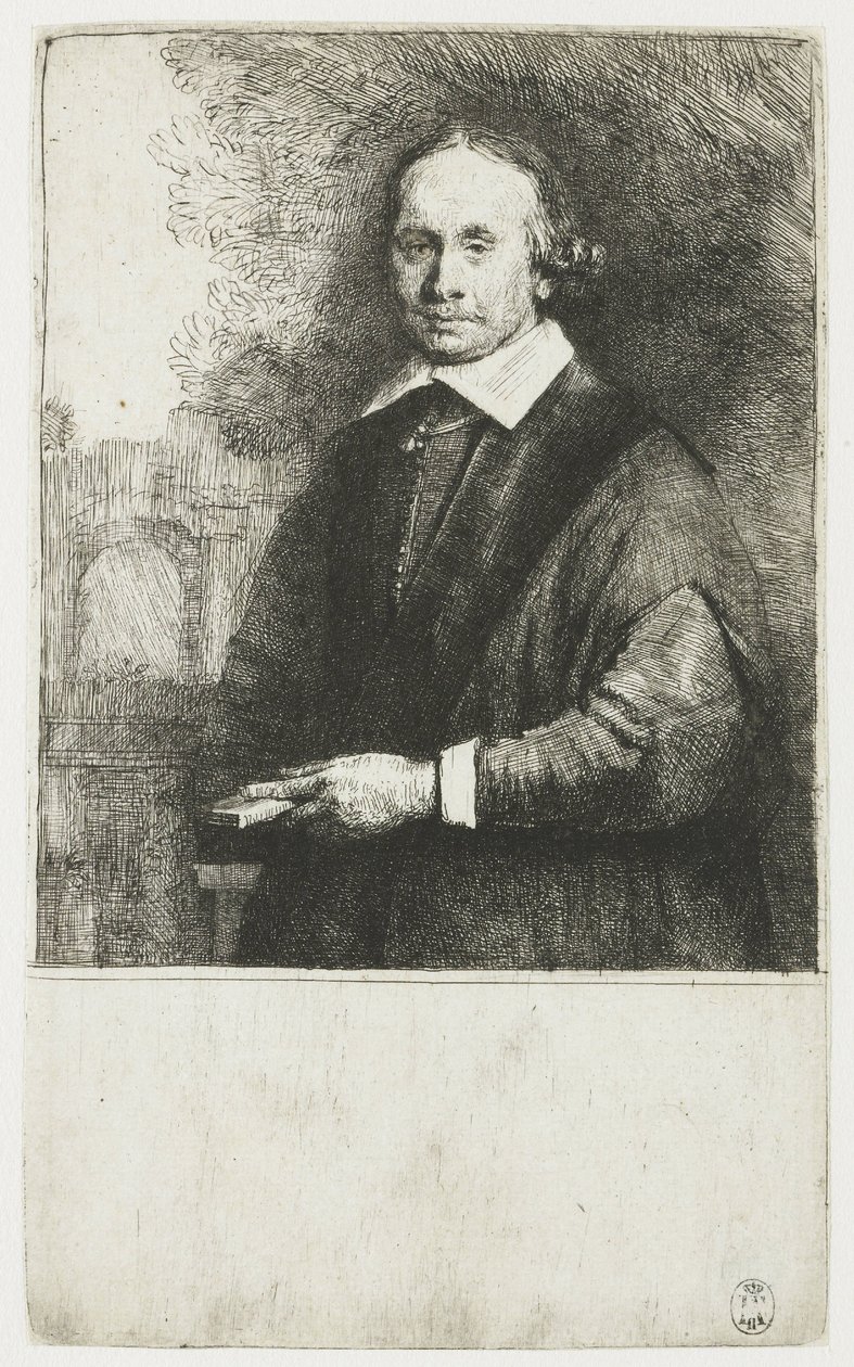 Jan Antonides van der Linden door Rembrandt van Rijn