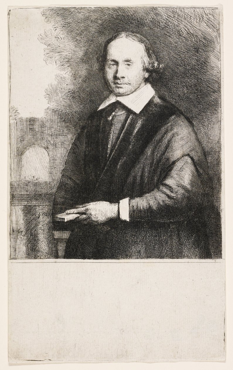 Jan Antonides van der Linden door Rembrandt van Rijn