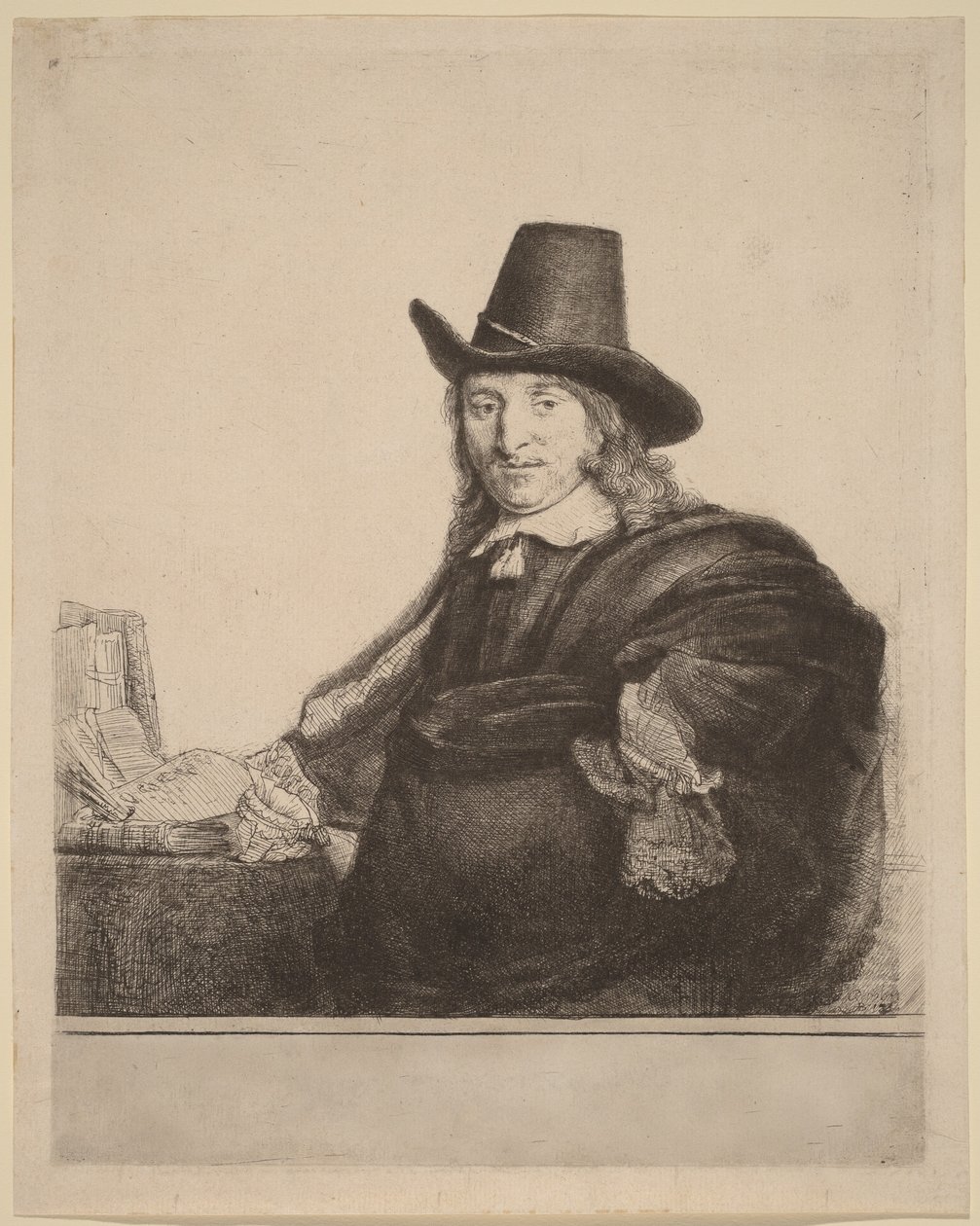 Jan Asselijn door Rembrandt van Rijn