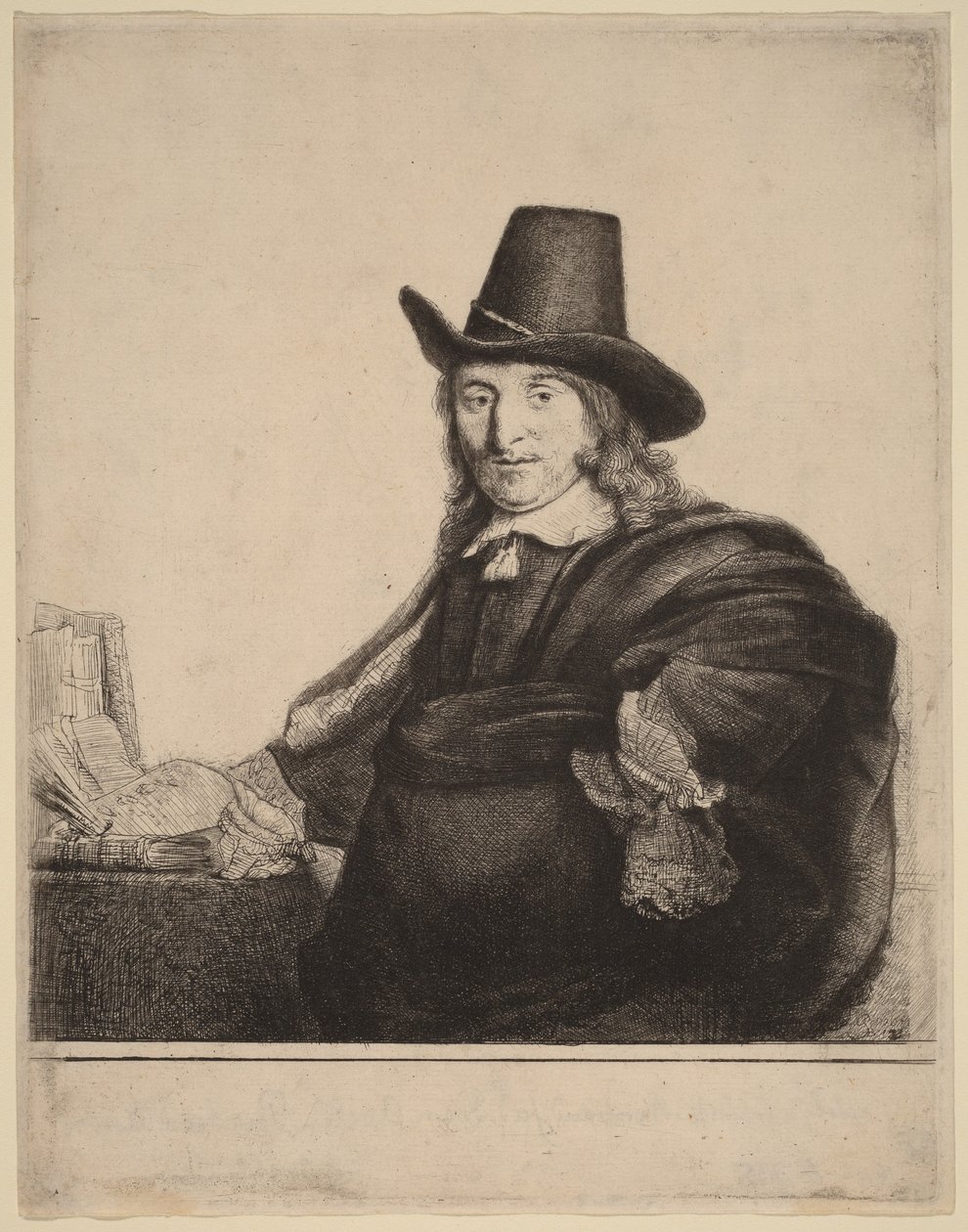 Jan Asselijn door Rembrandt van Rijn
