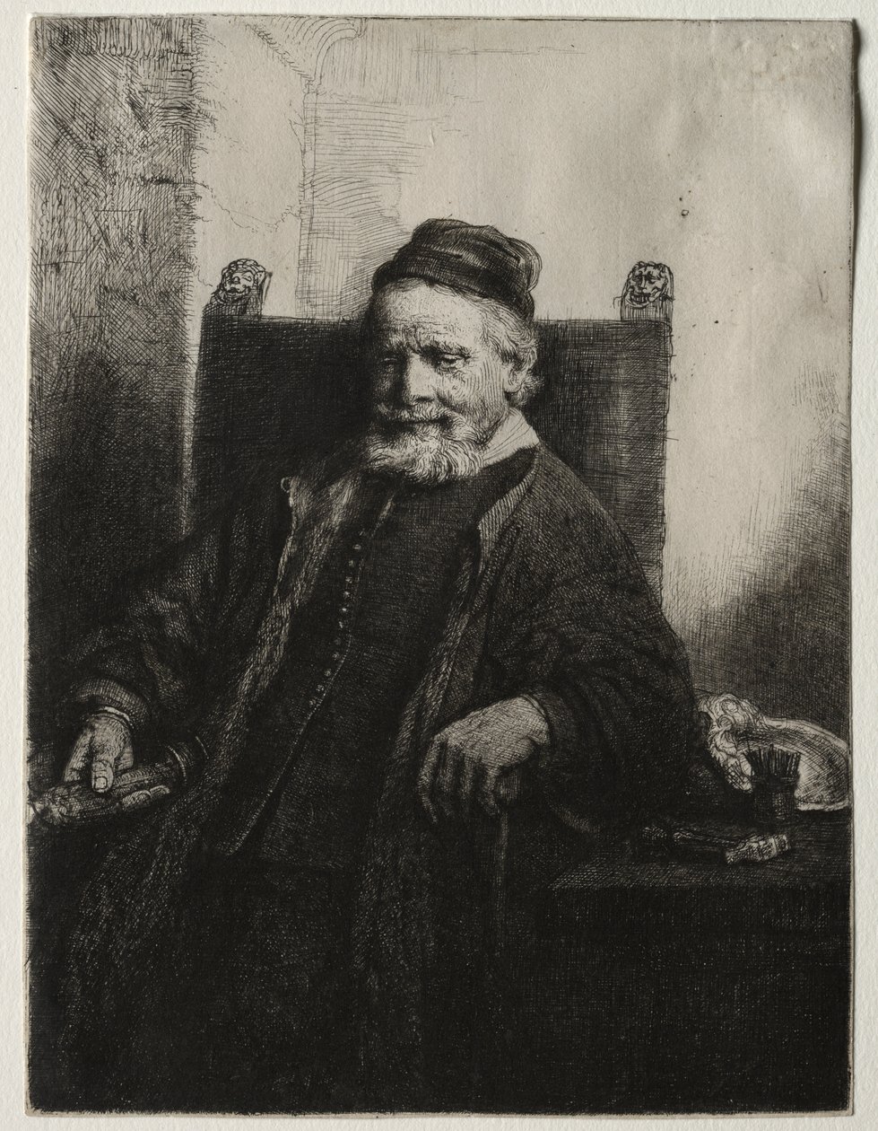 Jan Lutma, Goudsmid door Rembrandt van Rijn