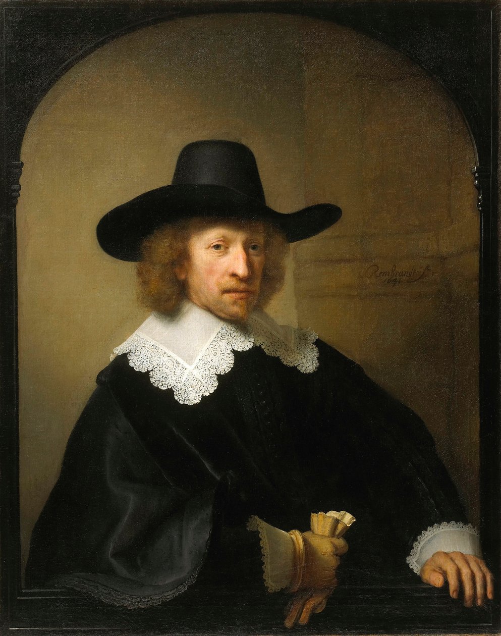 Portret van Nicolaes van Bambeeck door Rembrandt van Rijn
