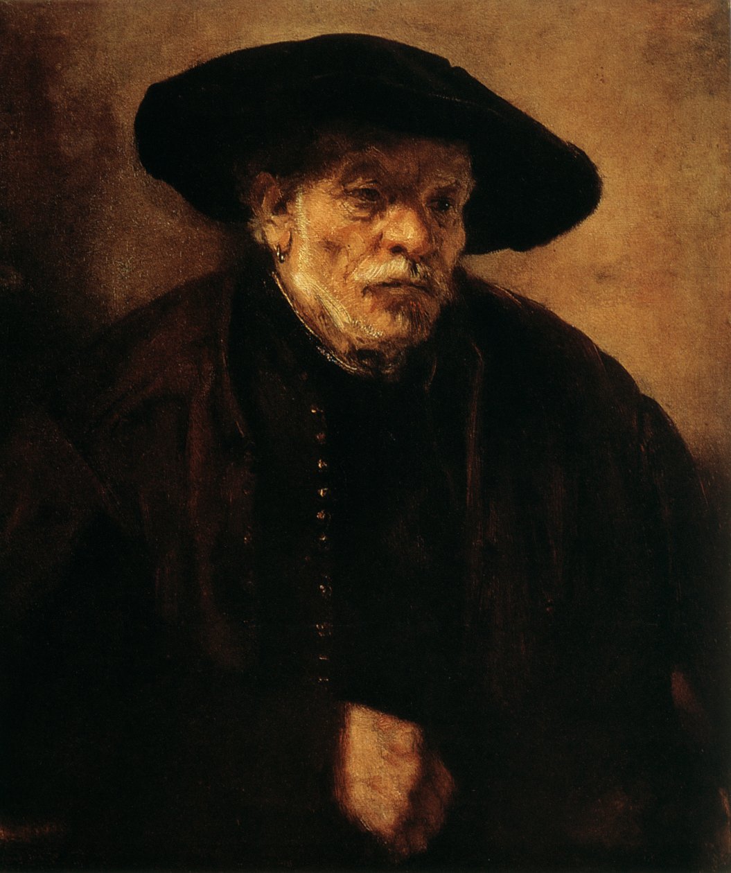 Portret van Rembrandts Broer, Andrien van Rijn, 1654 door Rembrandt van Rijn