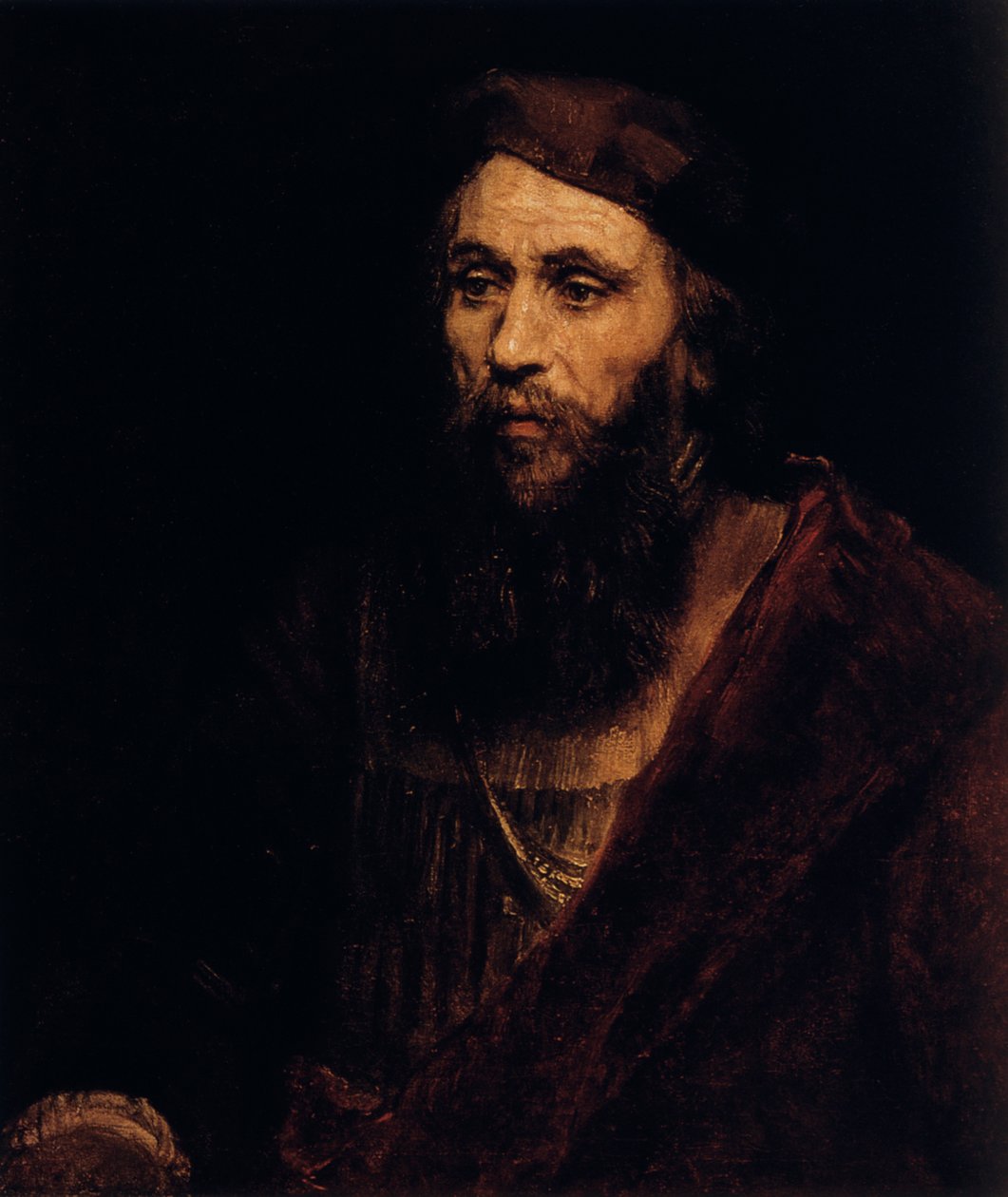 Portret van een man, 1661 door Rembrandt van Rijn