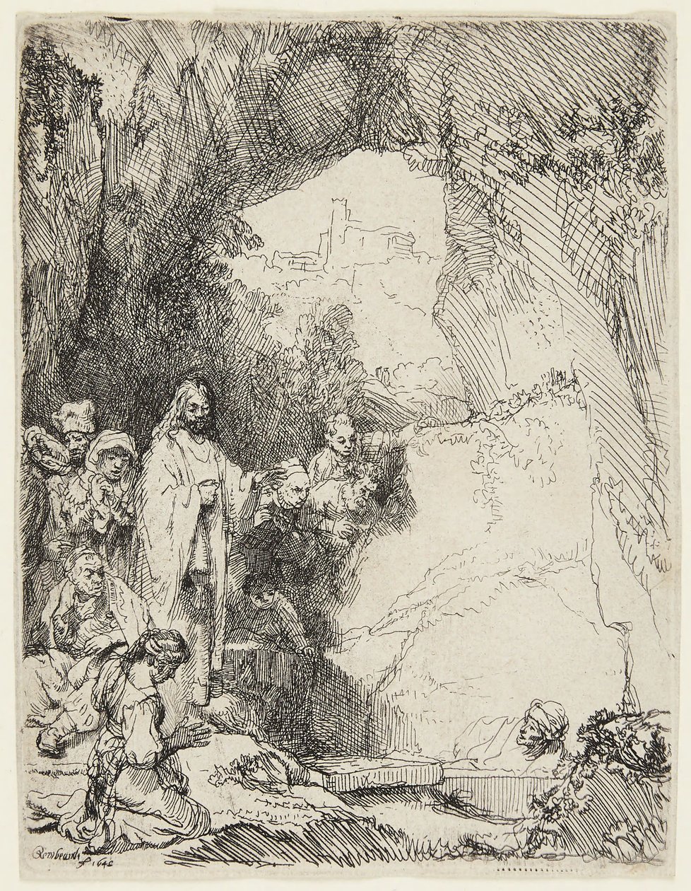 De opwekking van Lazarus door Rembrandt van Rijn