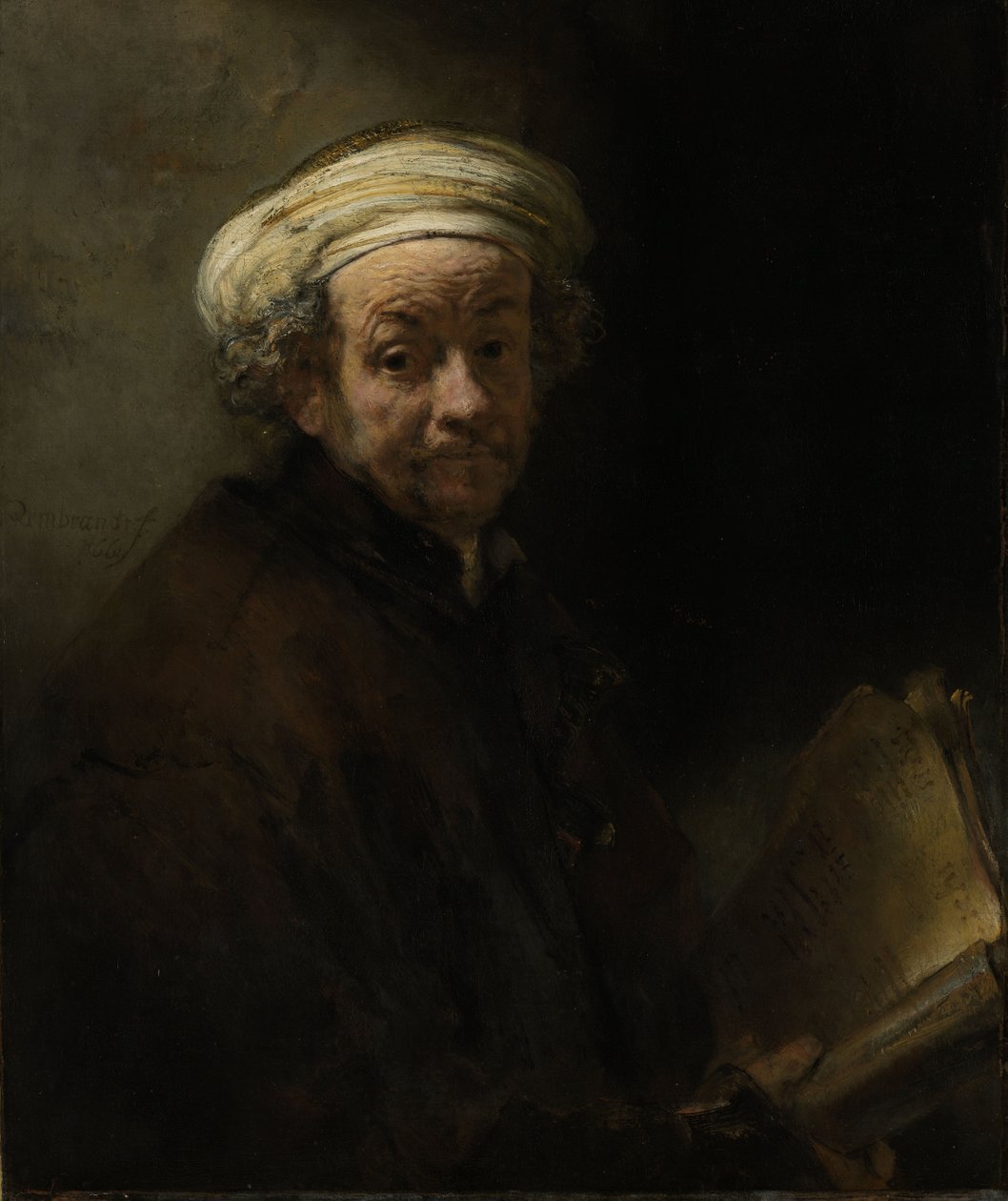 Zelfportret als de Apostel Paulus, 1661 door Rembrandt van Rijn