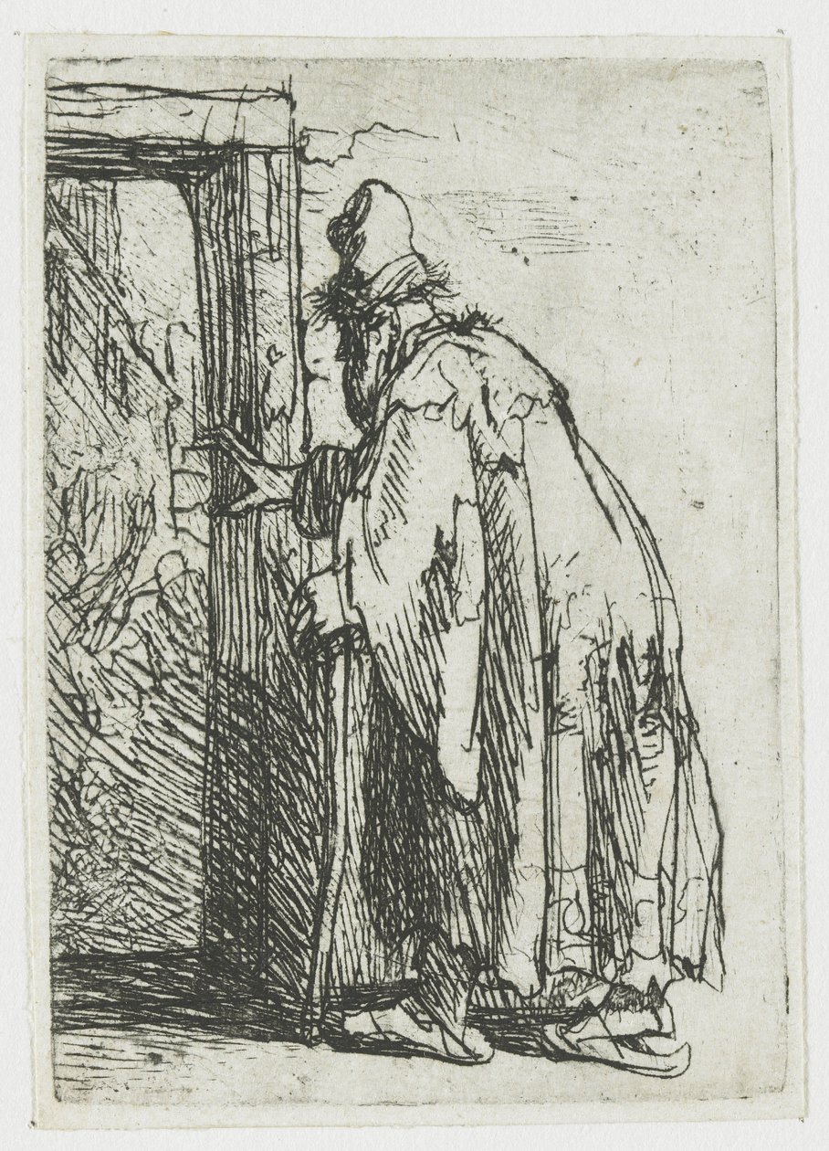 De blindheid van Tobit door Rembrandt van Rijn