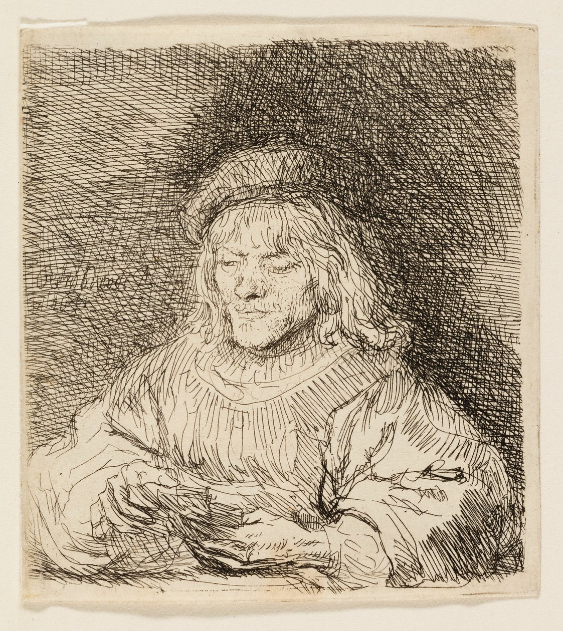 De Kaartspeler door Rembrandt van Rijn