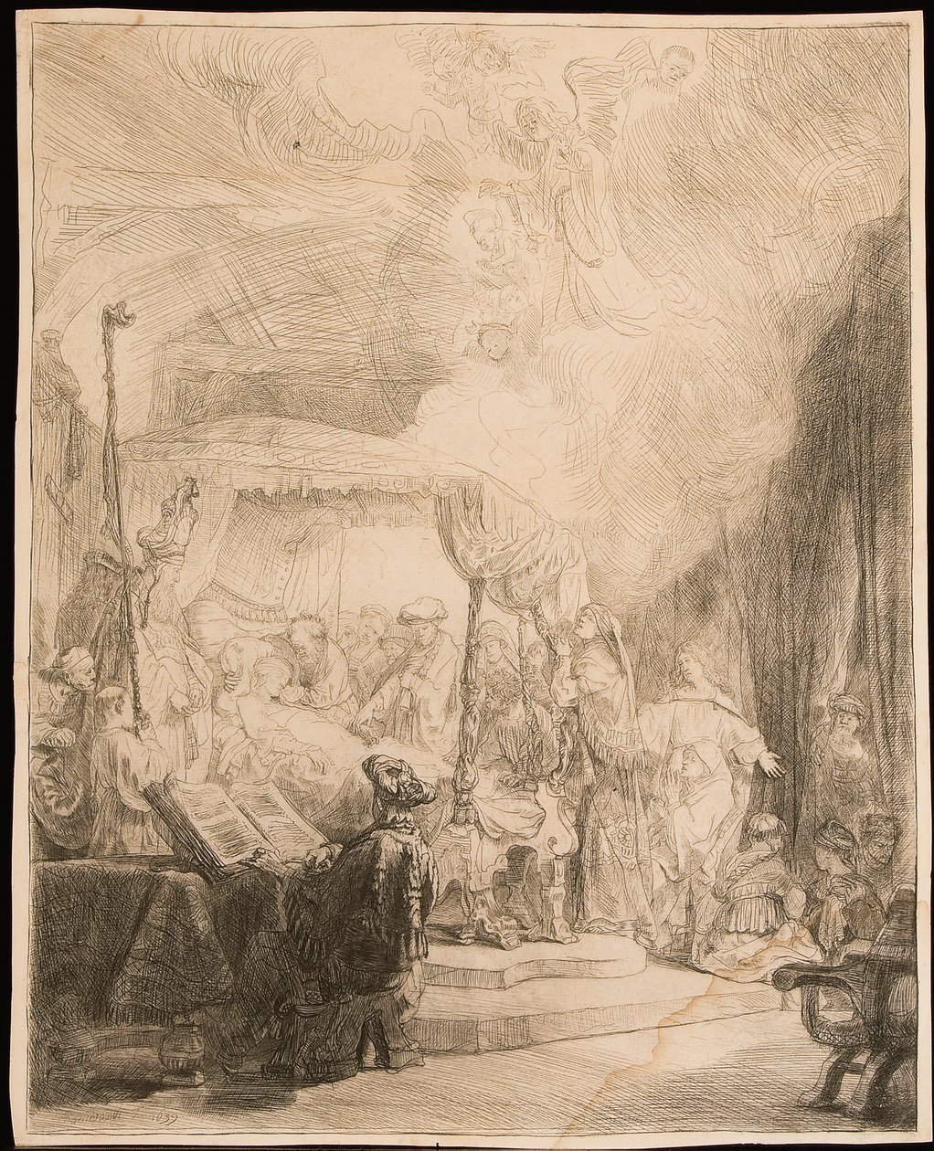 De Dood van de Maagd door Rembrandt van Rijn