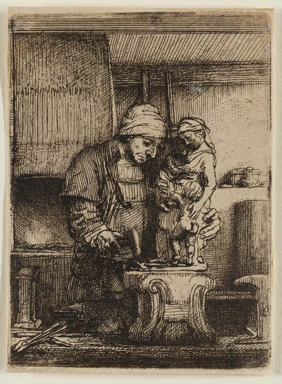 De goudsmid door Rembrandt van Rijn