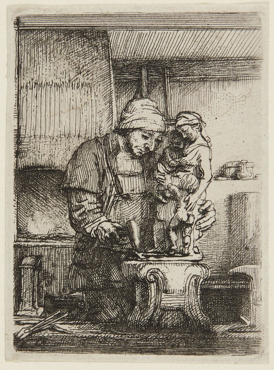 De goudsmid door Rembrandt van Rijn