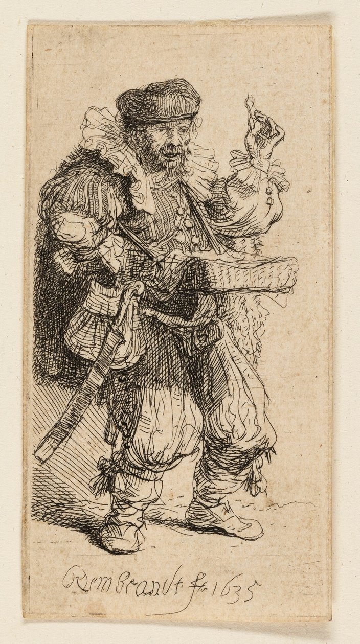 De kwakzalver door Rembrandt van Rijn