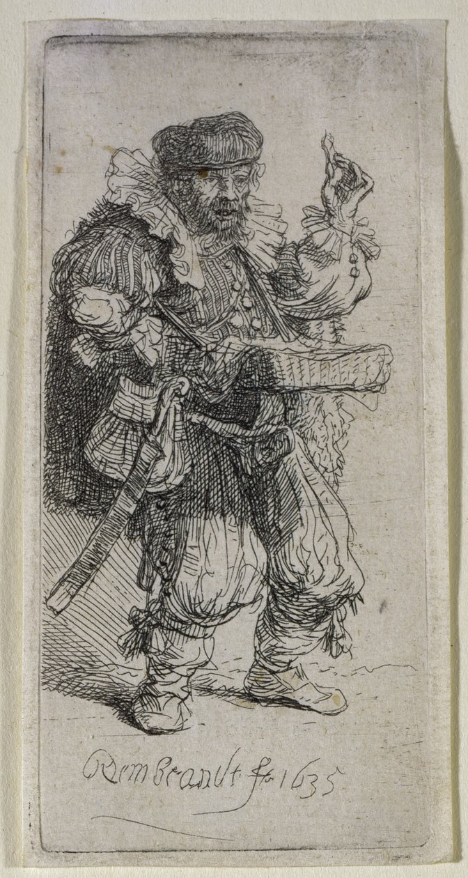 De kwakzalver door Rembrandt van Rijn