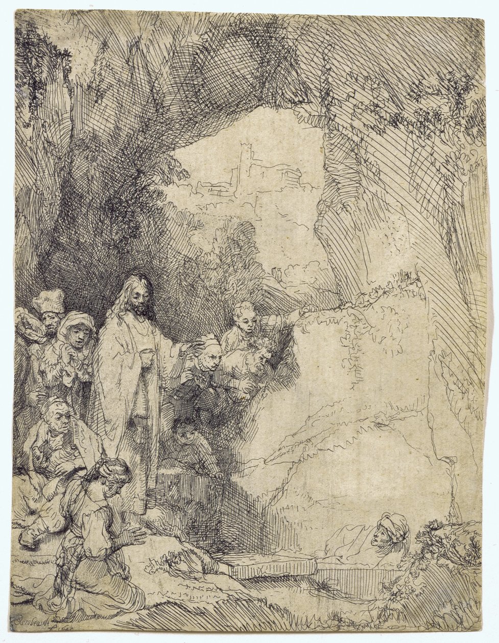 De opwekking van Lazarus door Rembrandt van Rijn