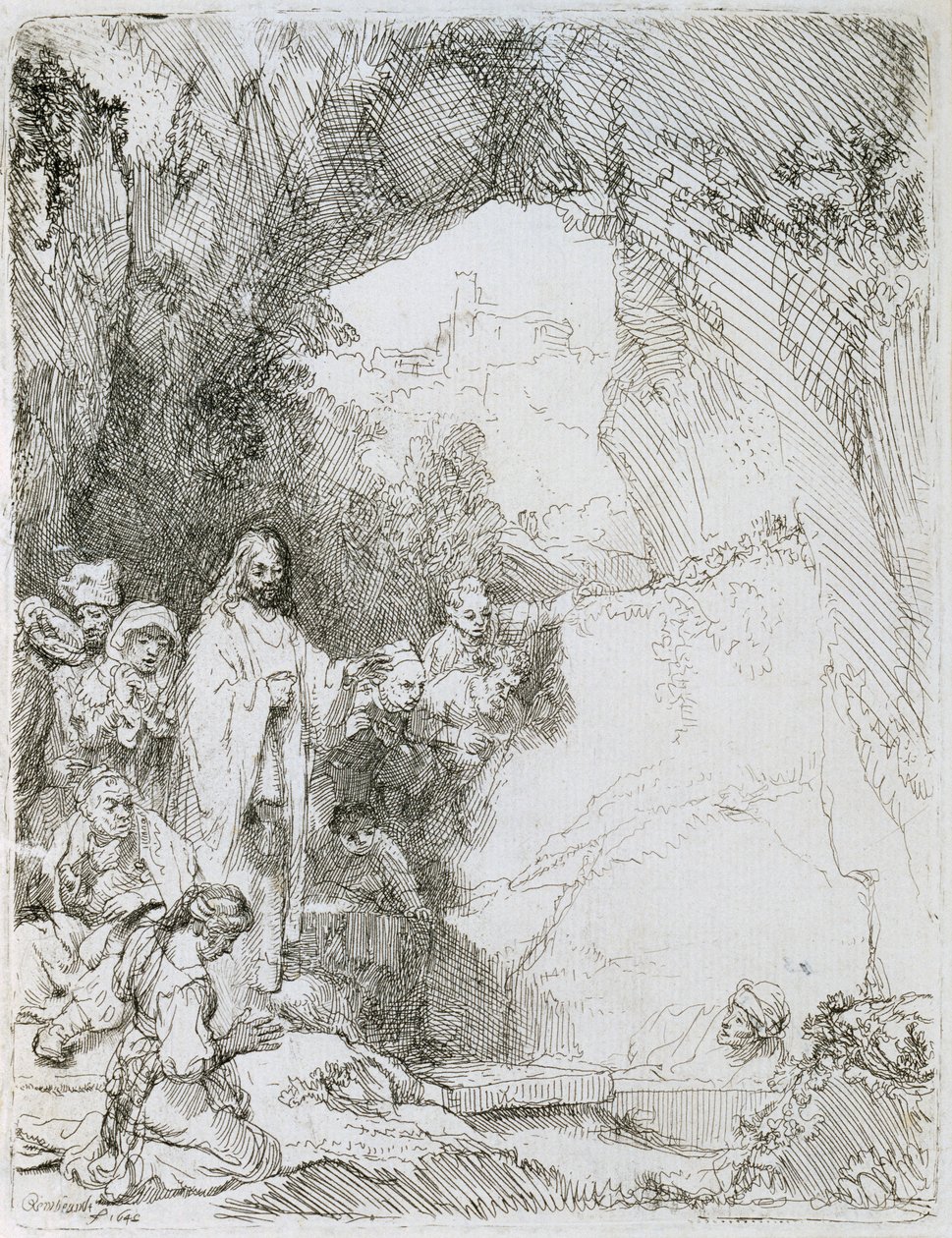 De opwekking van Lazarus door Rembrandt van Rijn