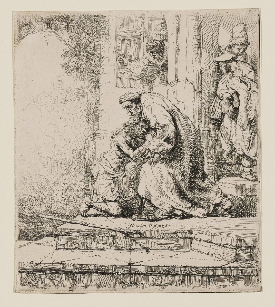 De terugkeer van de verloren zoon door Rembrandt van Rijn