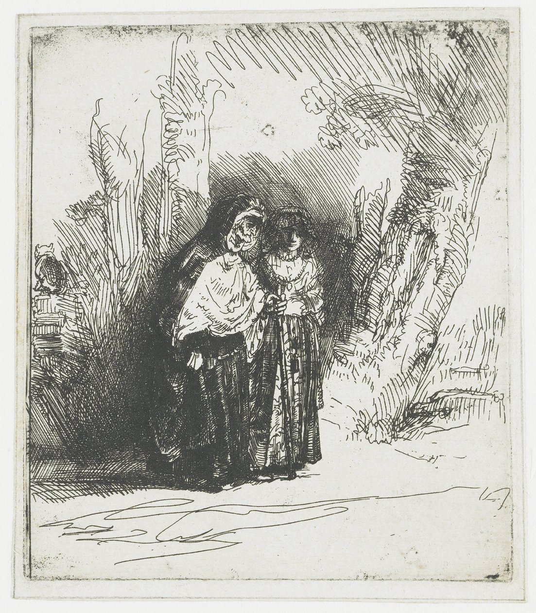 De Spaanse zigeunerin Preciosa door Rembrandt van Rijn