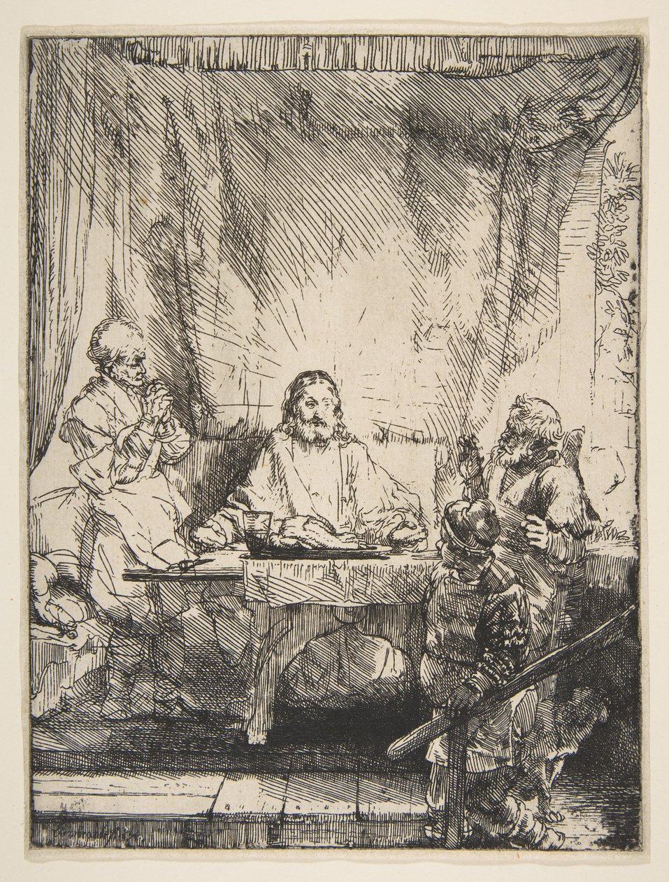 Het avondmaal in Emmaüs door Rembrandt van Rijn