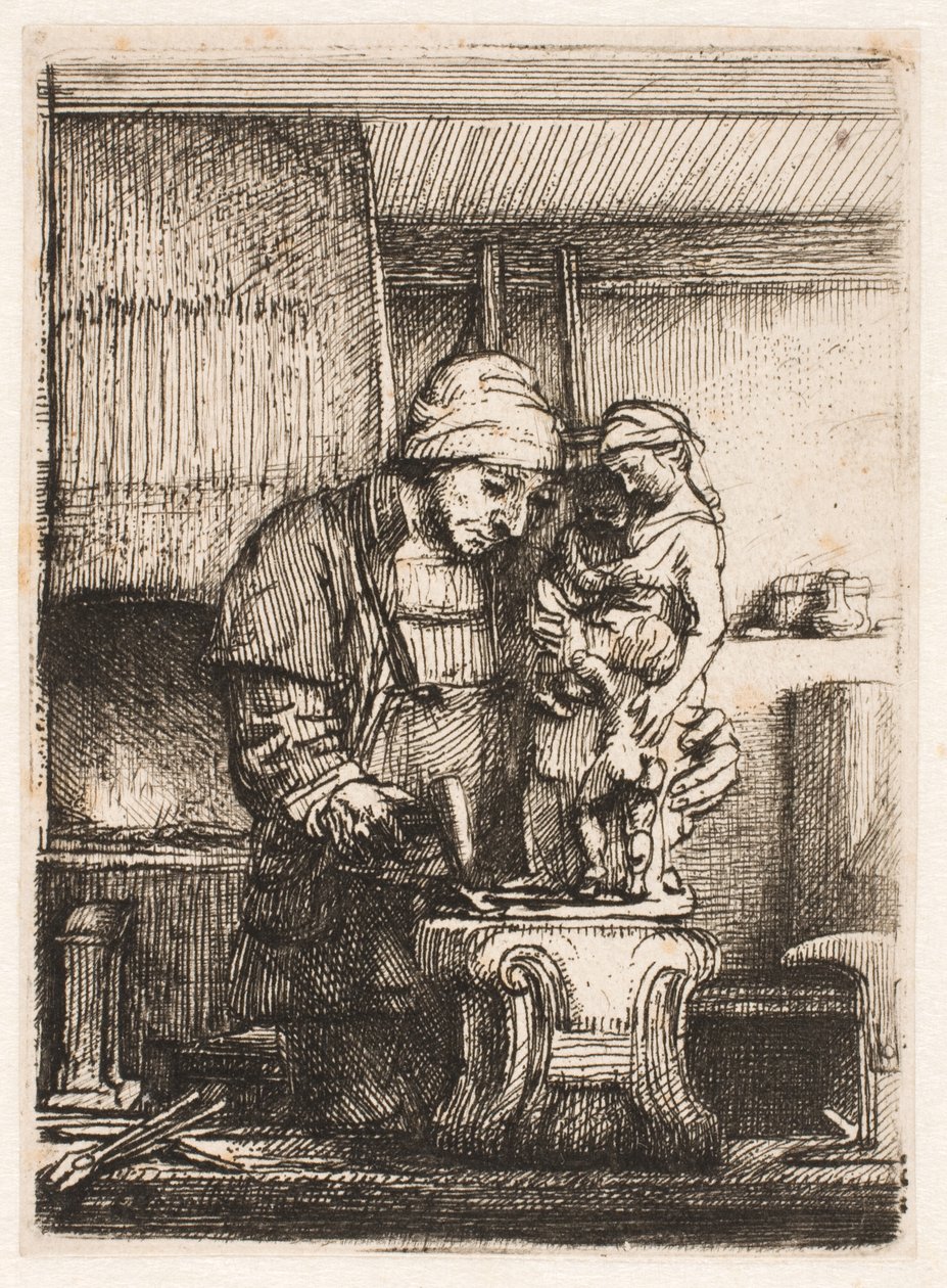De goudsmid door Rembrandt van Rijn