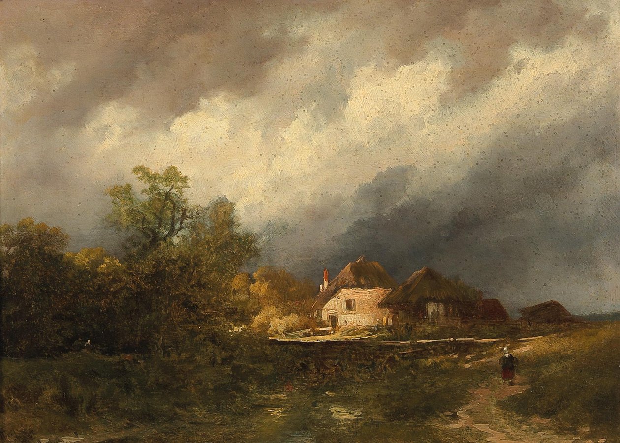 Op weg naar huis door Remigius Adrianus Haanen