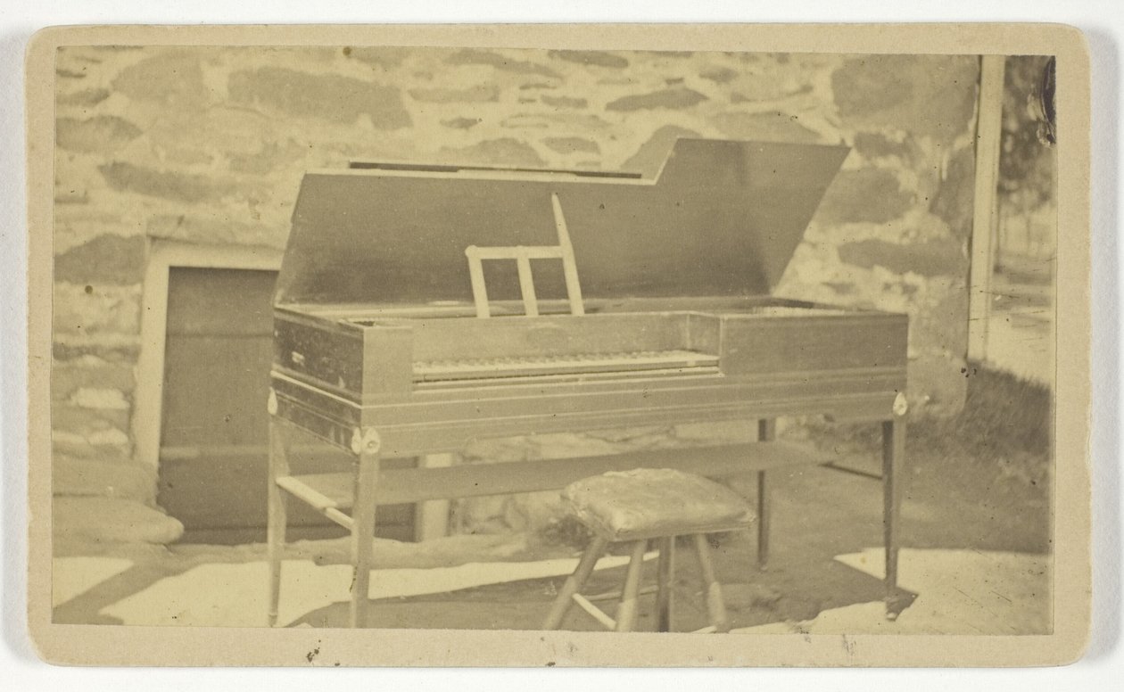 Piano op het hoofdkwartier van Washington (Newburgh, NY) door Remillard