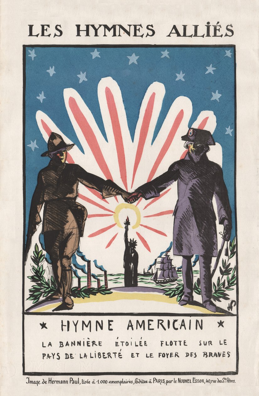 De Geallieerde Hymnes door Rene George Hermann Paul