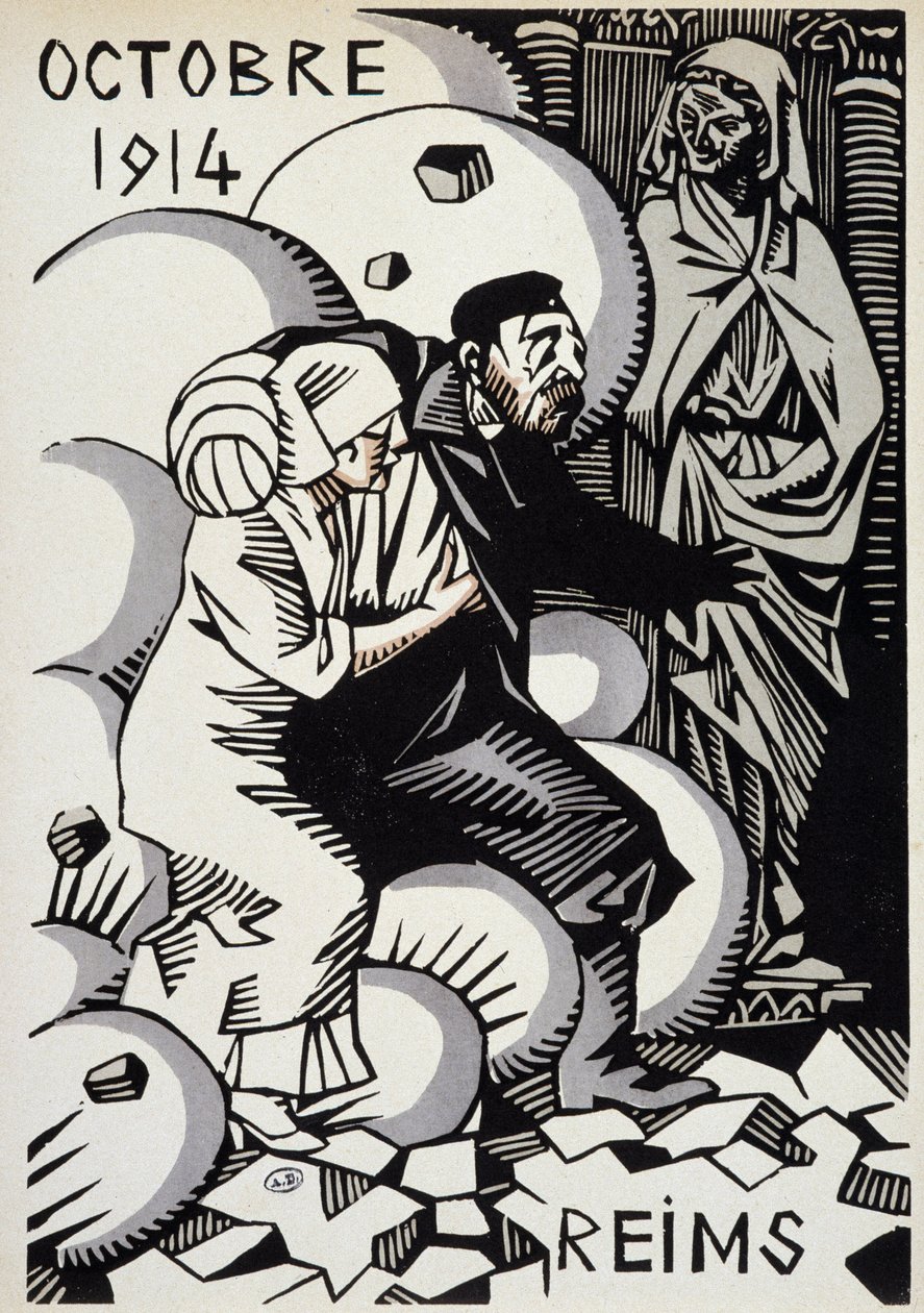 Oktober 1914, Reims - in 