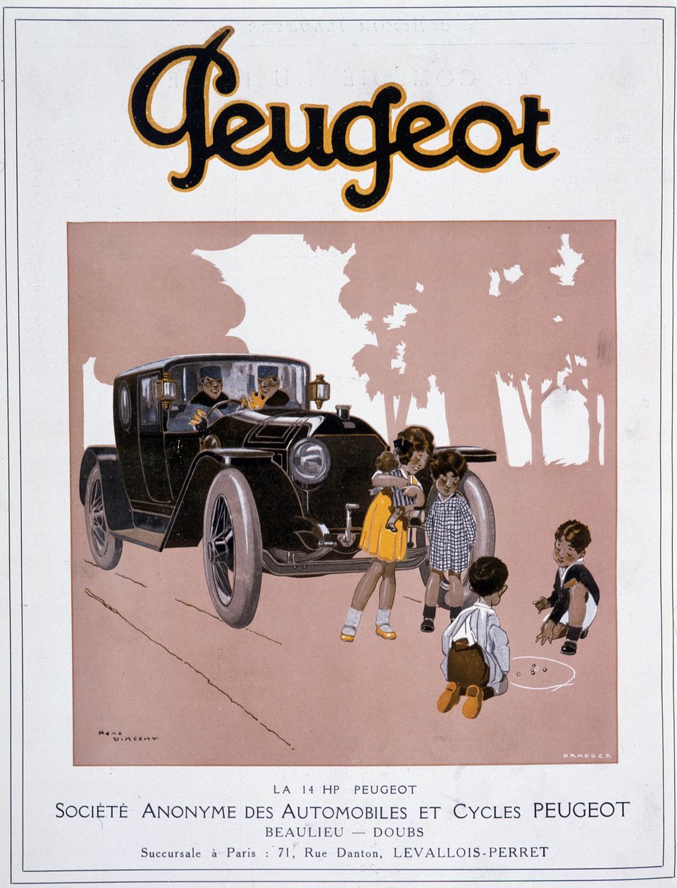 Reclame voor Peugeot 